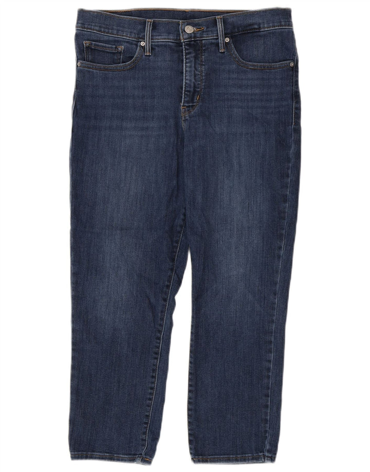 Jeans Capri da donna Levi's W30 L23 cotone blu