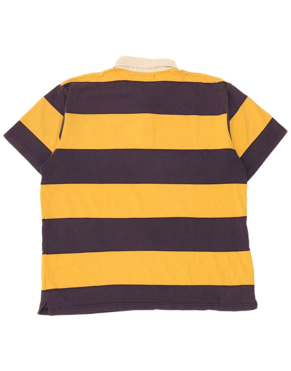 Converse Rugby poloshirt til mænd 3XL marineblå stribet