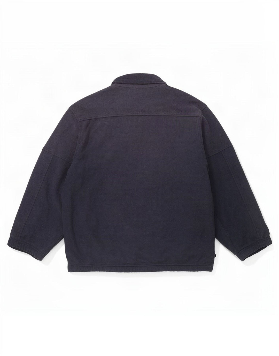 Champion Mens Fleece Jacket UK 40 Large Navy Blue Colourblock Polyester