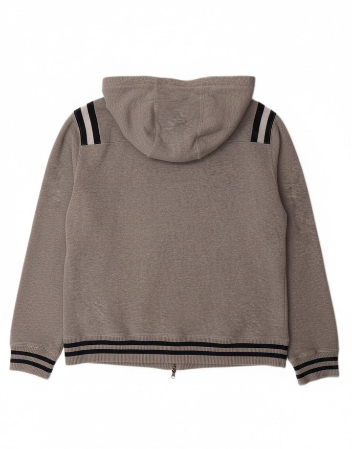 Suéter feminino com capuz e zíper CHAMPION UK 18 XL algodão cinza