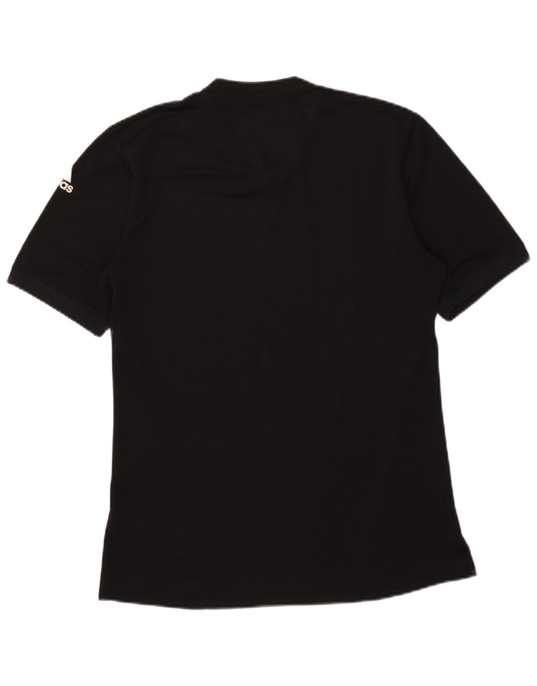 Adidas Herren Climalite T-Shirt Top Small Schwarz Polyester