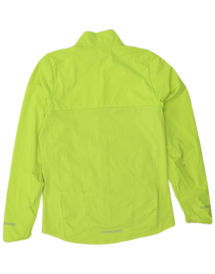 NIKE Mens Dri Fit Tracksuit Top Jacket Small Green Polyester