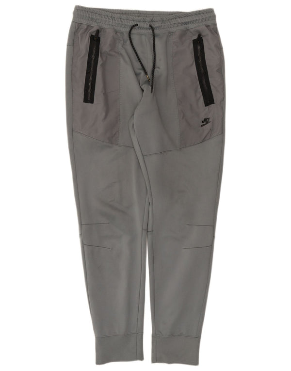 Nike Pantalon de survêtement Therma-Fit pour homme Gris Taille L Polyester