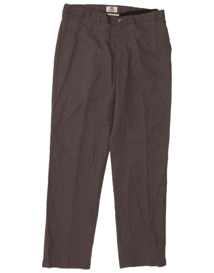 Lee Herre Relaxed Fit Chino Bukser W34 L34 Grå Polyester