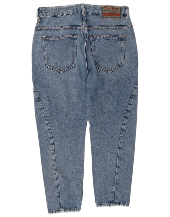 Diesel Womens Capri Slim Jeans W25 L22 Blue Cotton