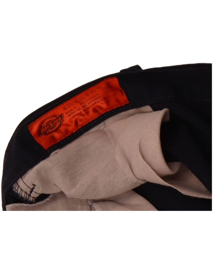 Dickies Gerade Herren-Cargohose W40 L30 Marineblaues Polyester
