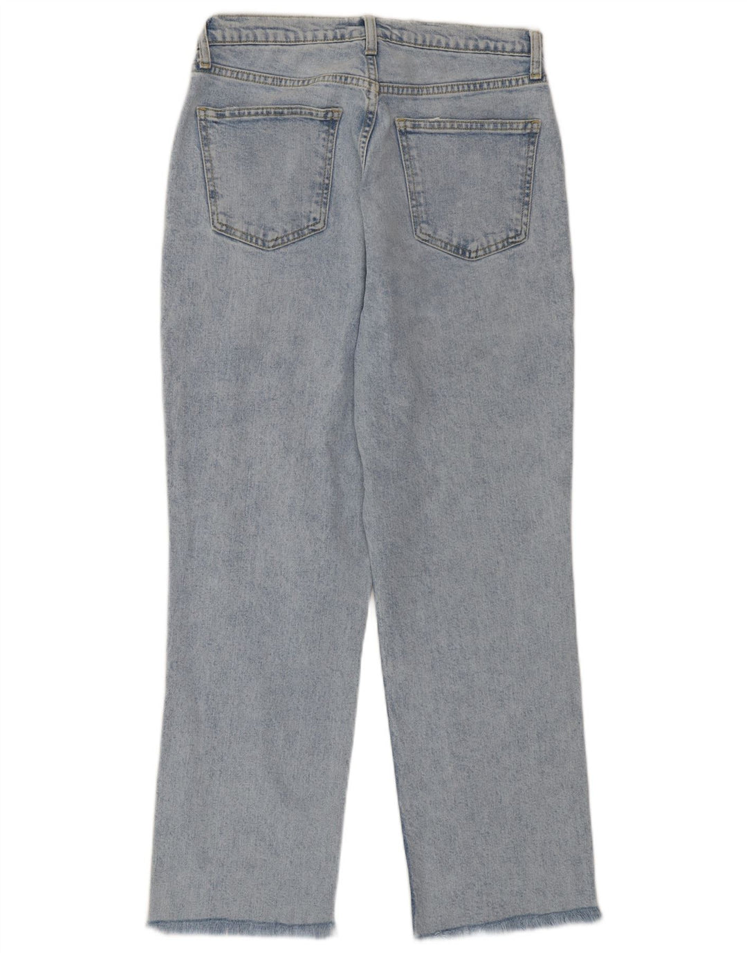 Zara Dame Straight Jeans EU 40 Medium W30 L26 Blå