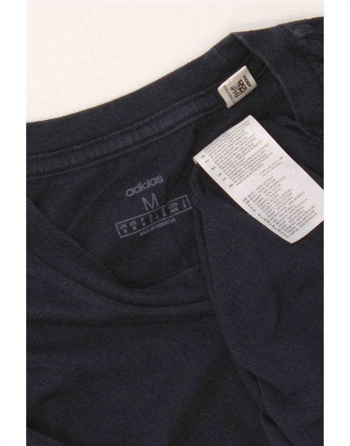 Мужская футболка Adidas Top Medium Navy Blue Хлопок