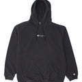 CHAMPION Mens Hoodie Jumper Medium Black Cotton Vintage Champion and Second-Hand Champion from Messina Hembry 