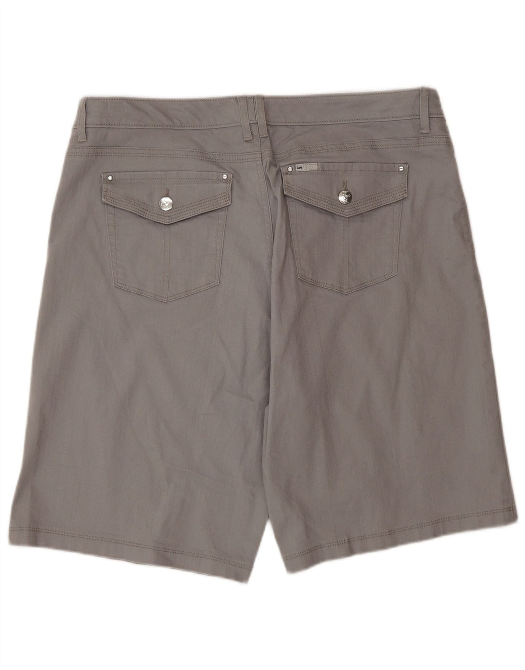 LEE Womens Slender Secret Casual Shorts W40 2XL Grey