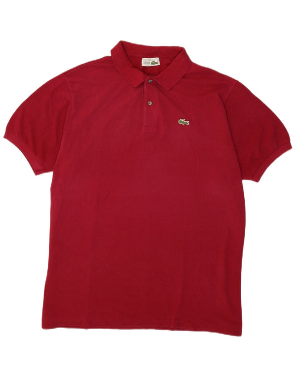 Lacoste herre poloskjorte str. 6 XL Rød bomuld