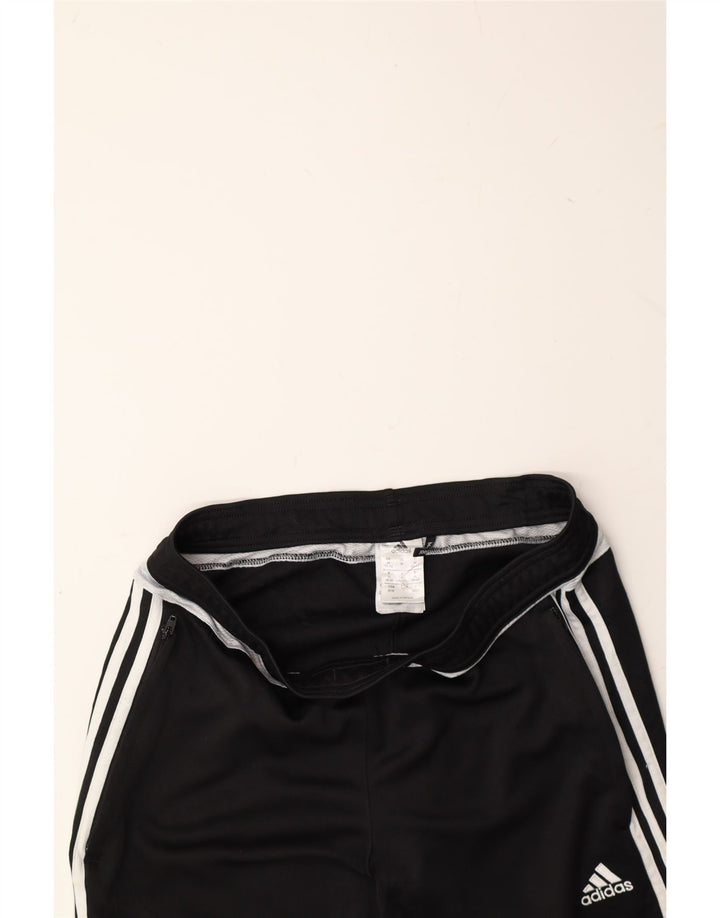 ADIDAS Womens Tracksuit Trousers UK 12-14 Medium  Black Polyester Vintage Adidas and Second-Hand Adidas from Messina Hembry 