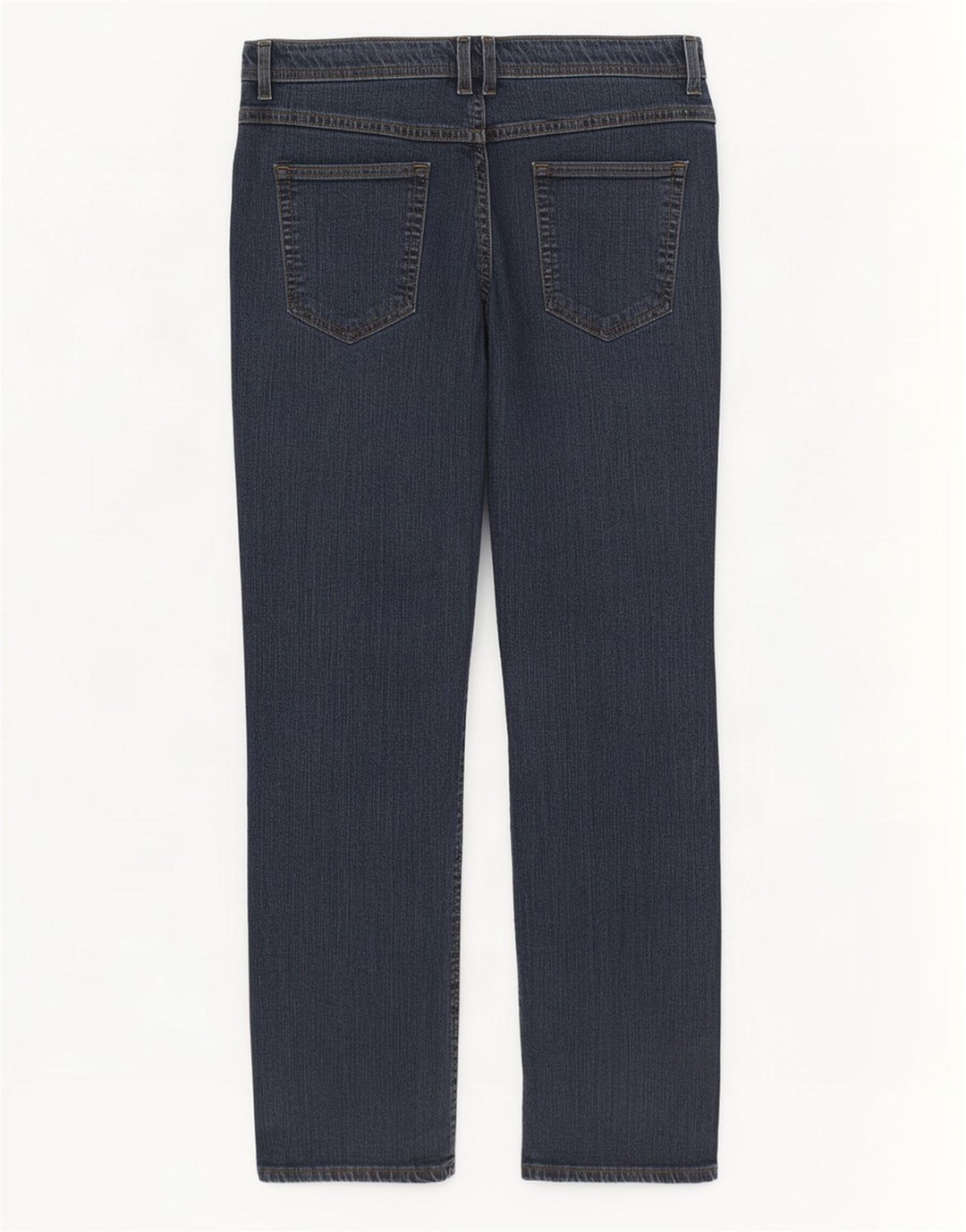 Marks & Spencer Vaqueros Rectos para Mujer UK 14 Medium W30 L30 Azul Marino