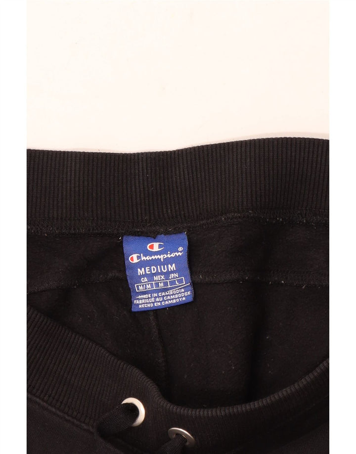 Champion Womens Tracksuit Trousers Joggers UK 14 Medium  Black