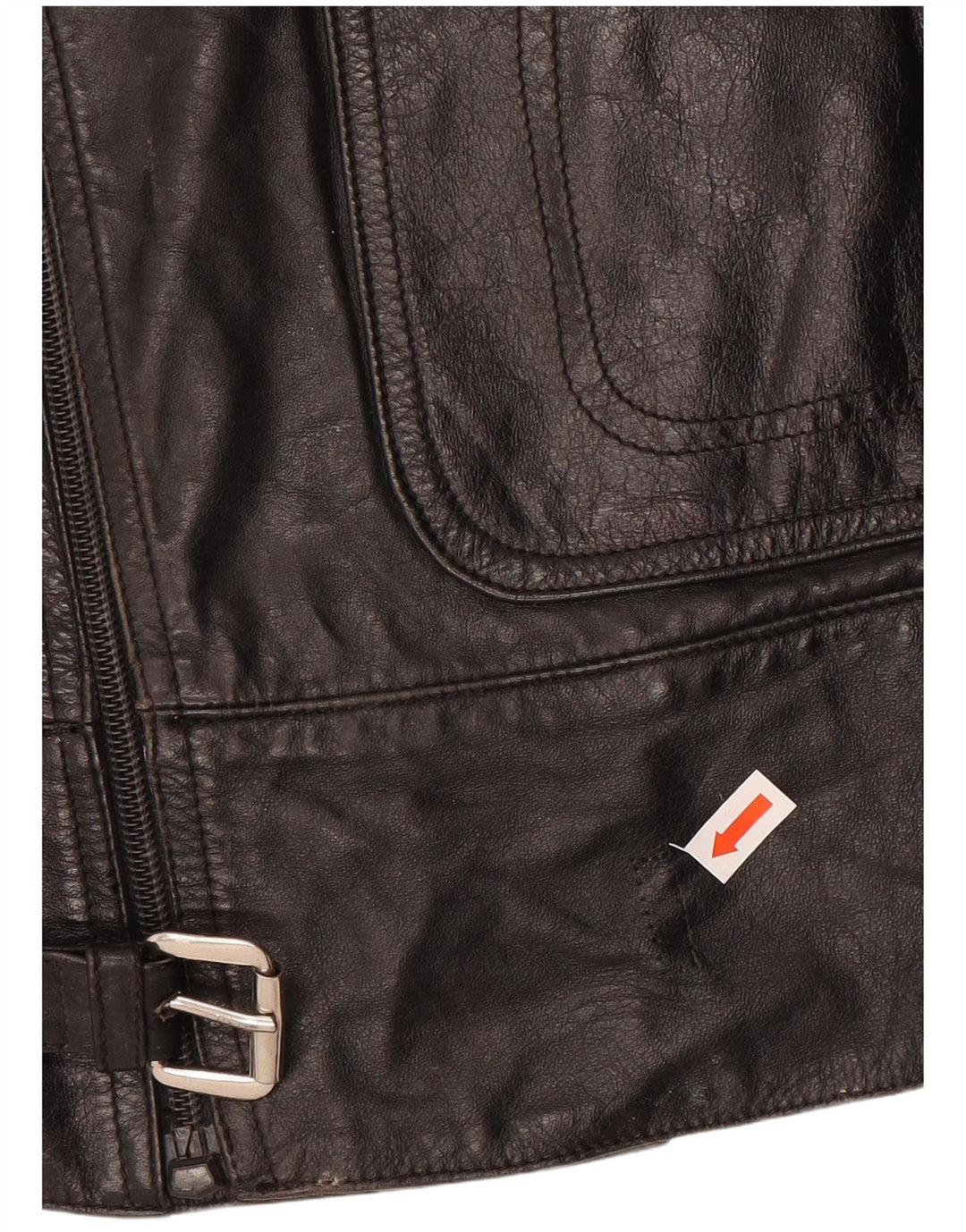 Dainese Womens Biker Læderjakke UK 14 Medium Sort Læder
