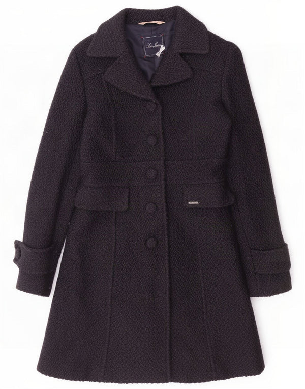 Abrigo Liu Jo para mujer IT 40 Small Azul Marino Lana