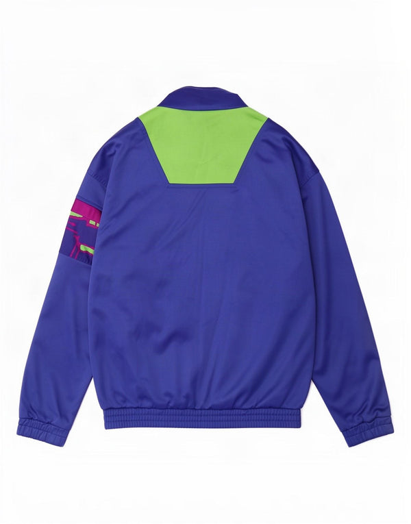 Jaqueta Fila Meninos Treino Top 11-12 Anos Azul Colourblock Triacetato