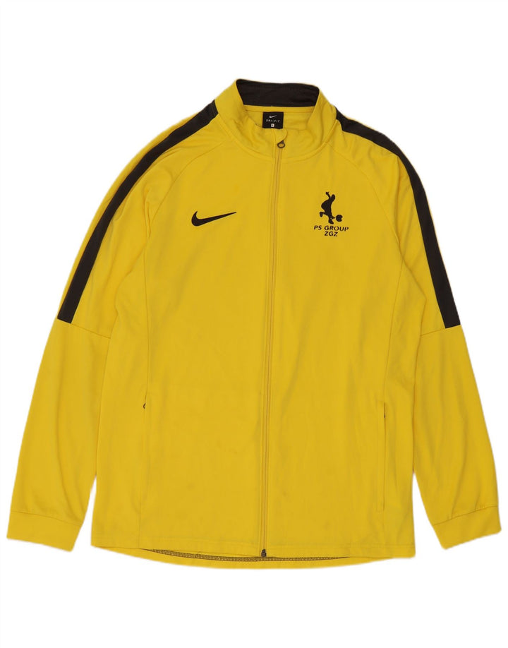 Nike Chaqueta De Chándal Con Estampado Gráfico Para Hombre Poliéster Color Block Amarillo Grande