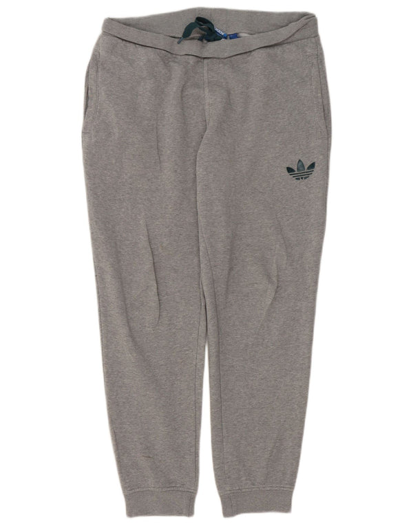 Adidas Træningsdragt til mænd Joggers Large Grå Colourblock Bomuld