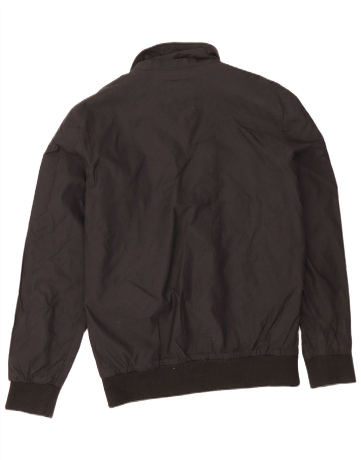 Jack & Jones Chaqueta Bomber para Hombre UK 38 Medium Black Nylon