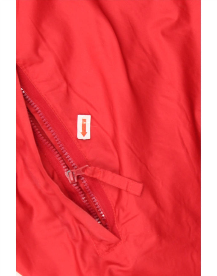 HENRY COTTONS Herren Regenjacke mit Kapuze IT 56 3XL Rot Polyamid