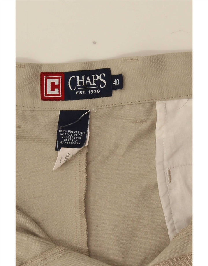 Chaps Herren Chinoshorts W40 XL Beige Polyester
