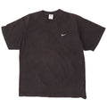 T-shirt da uomo Nike Top grande in cotone nero