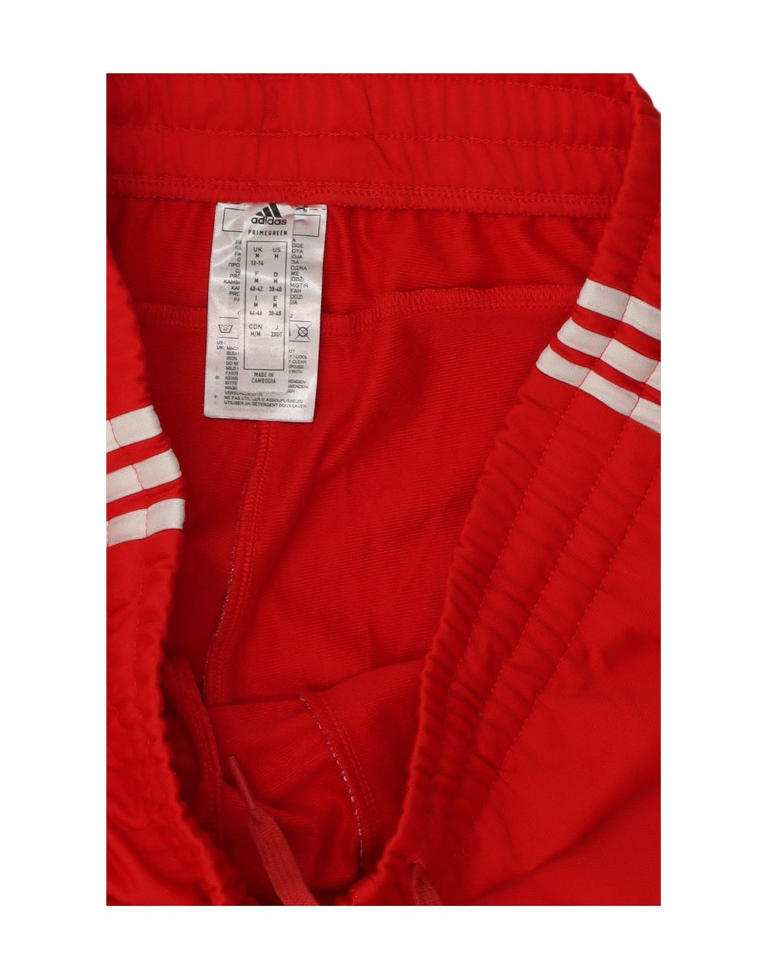Adidas Womens Tracksuit Trousers UK 12/14 Medium  Red Polyester