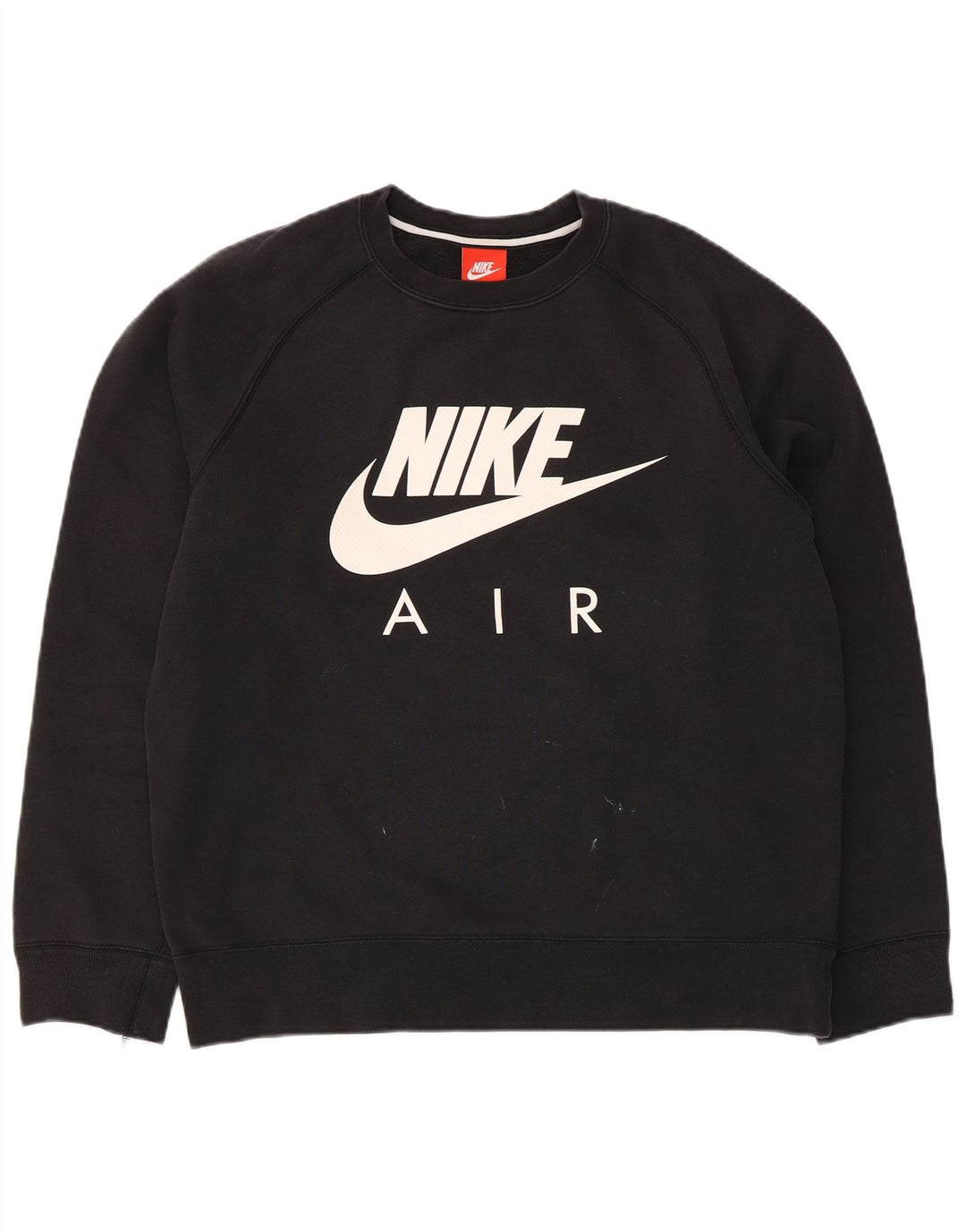Felpa grafica da uomo Nike Felpa media nera