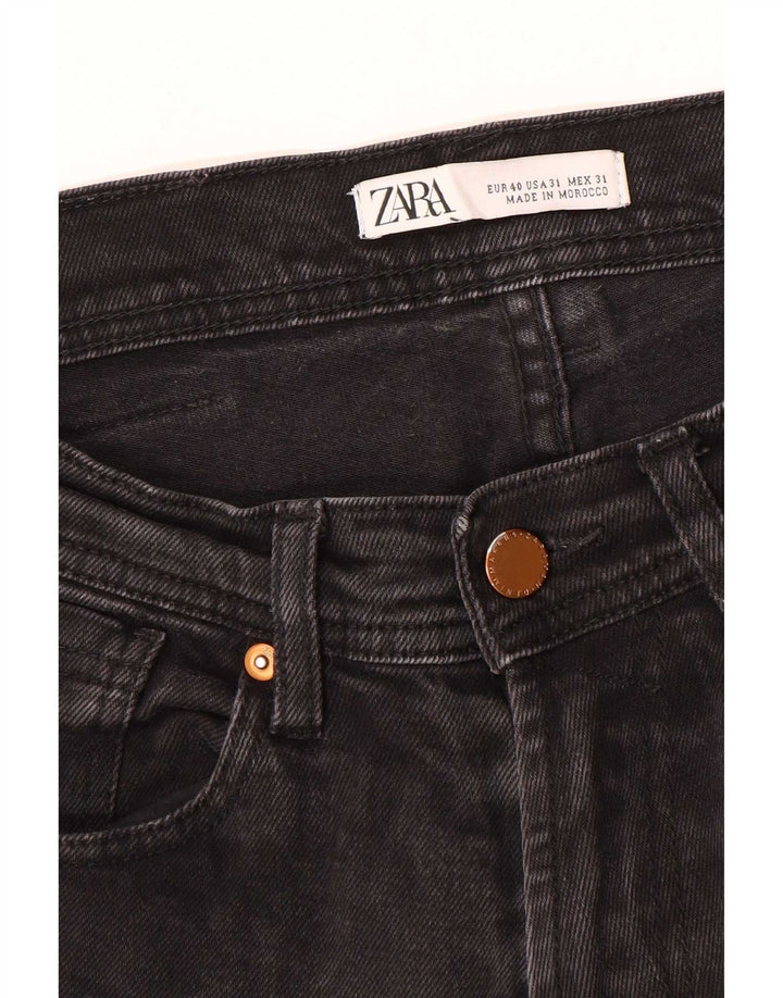 Blugi slim pentru bărbați Zara EU 40 Medium W31 L30 Negri