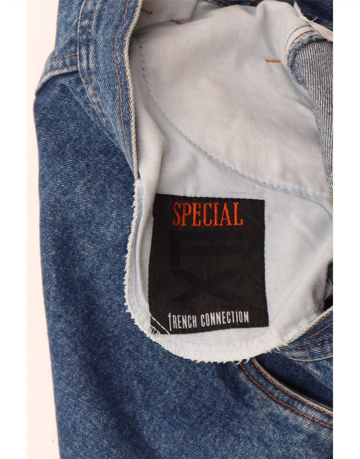 French Connection Womens Denim Skirt W26 Small Blue