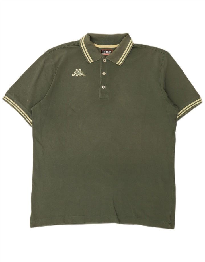 Kappa Polo Homme Grand Kaki