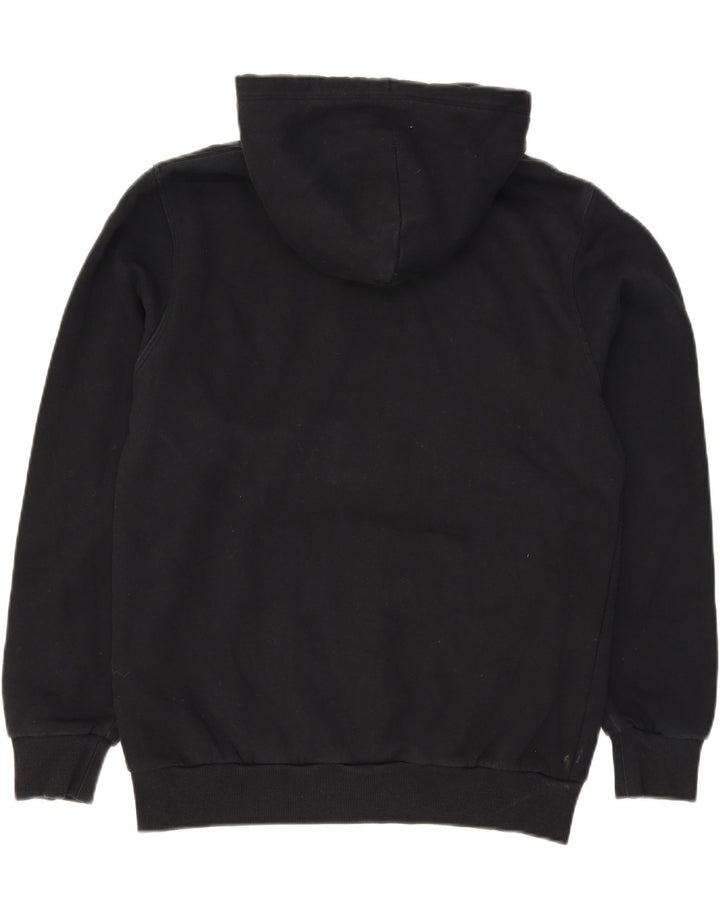Converse Mens Hoodie Jumper Large Black Cotton