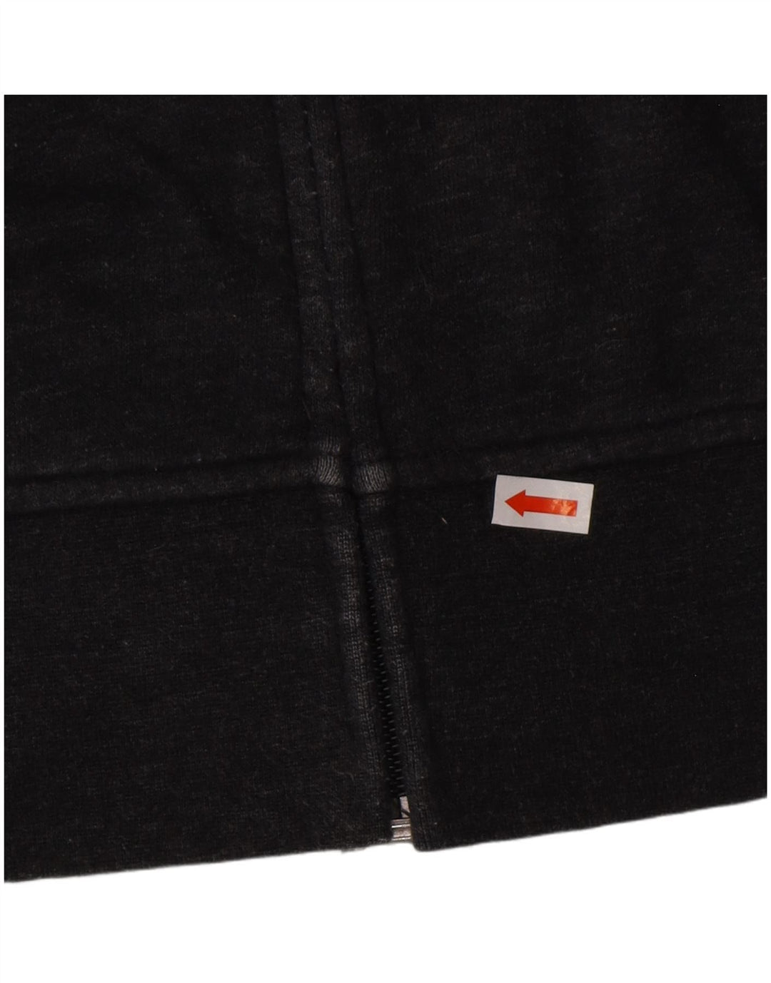 VANS Womens Zip Hoodie Sweater UK 14 Medium Grey