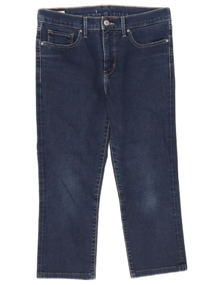 Jeans Capri da donna Levi's W30 L21 cotone blu
