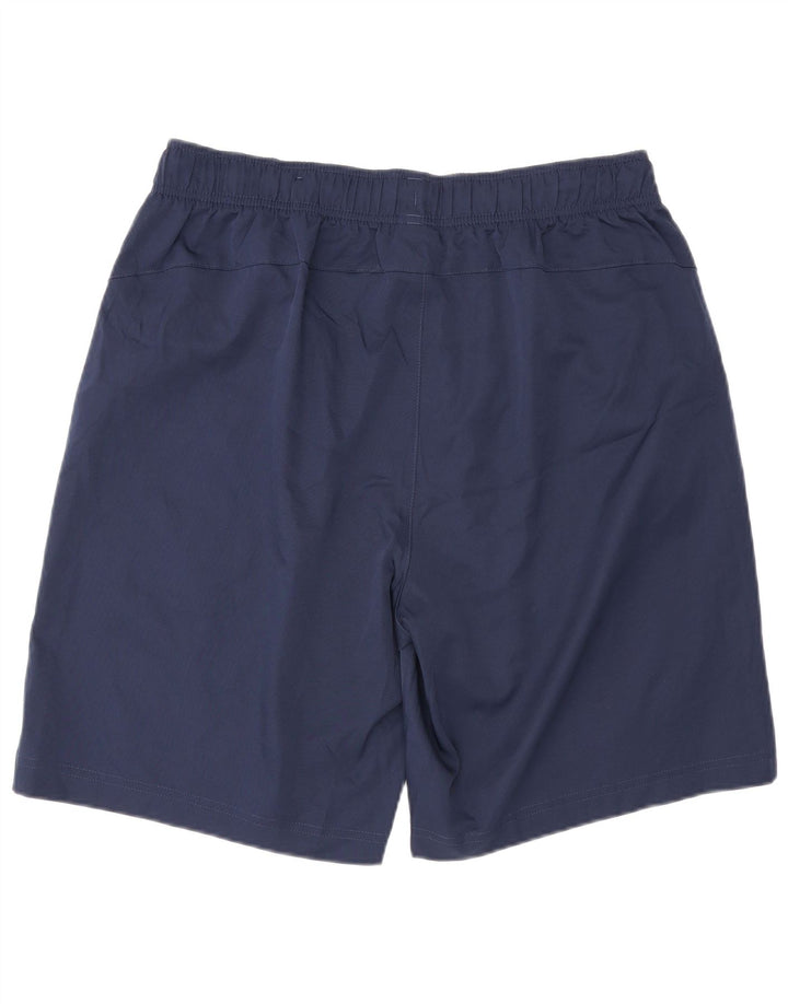 Pantaloncini sportivi da uomo Puma Large in poliestere blu navy