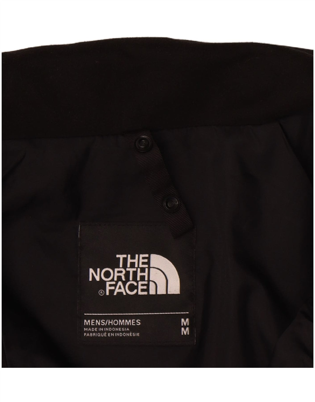 The North Face Mens Rain Jacket UK 38 Medium Black Polyester