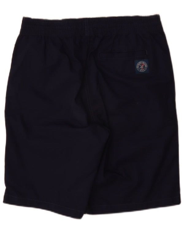 Tommy Hilfiger Pantalones cortos chinos para hombre pequeños W28 algodón azul marino
