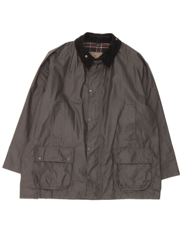 Giacca da uomo in cotone cerato Polbot UK 42 XL Nera