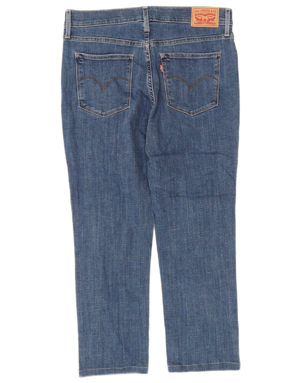 Женские укороченные джинсы Levi's 312 W30 L24, синий хлопок