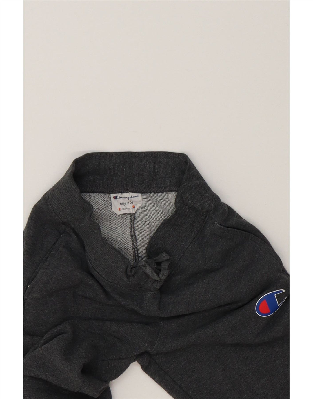 CHAMPION Boys Tracksuit Trousers Joggers 9-10 Years Medium Grey Cotton Vintage Champion and Second-Hand Champion from Messina Hembry 