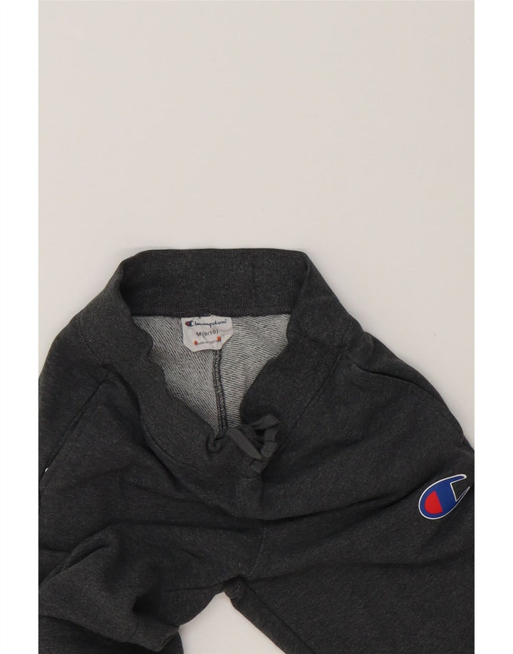 CHAMPION Boys Tracksuit Trousers Joggers 9-10 Years Medium Grey Cotton Vintage Champion and Second-Hand Champion from Messina Hembry 