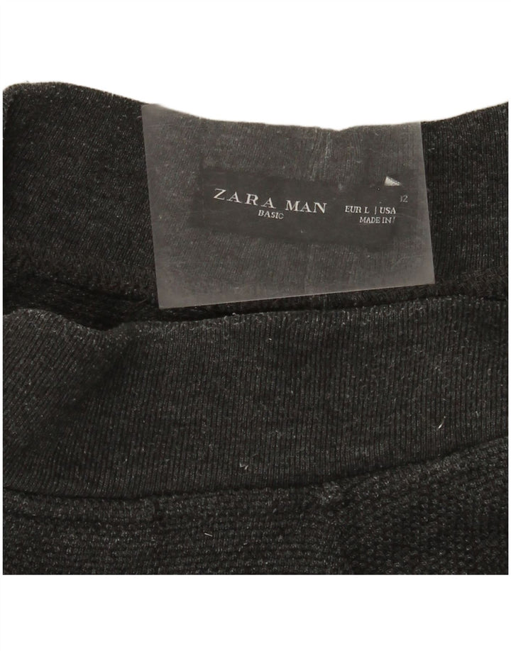 Pantaloni da tuta da uomo Zara Joggers grandi grigi