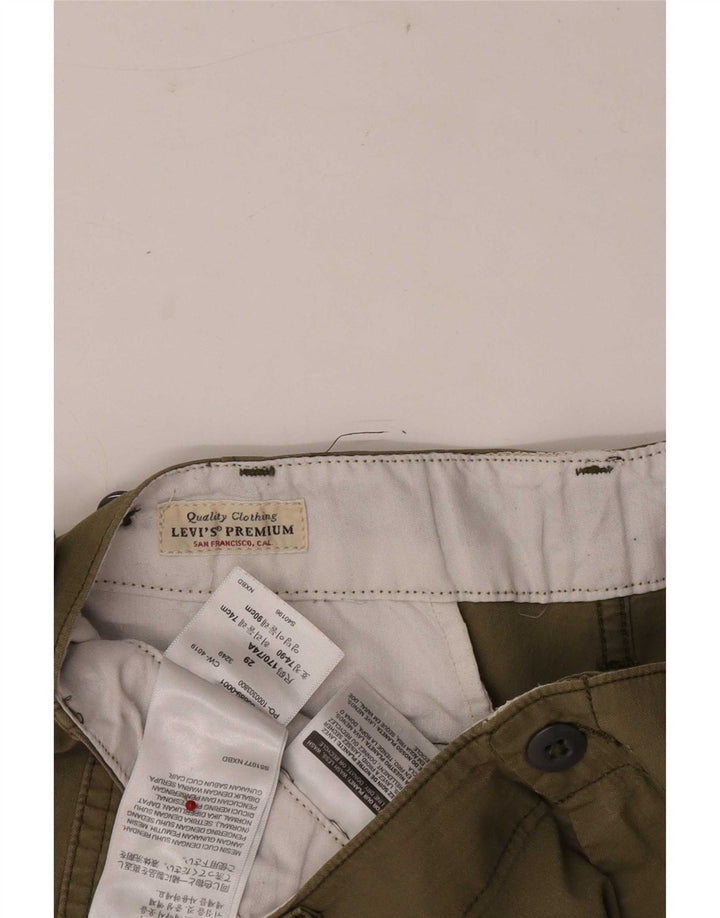 Levi's Herre Regular Cargo Shorts W29 Medium Khaki Bomuld