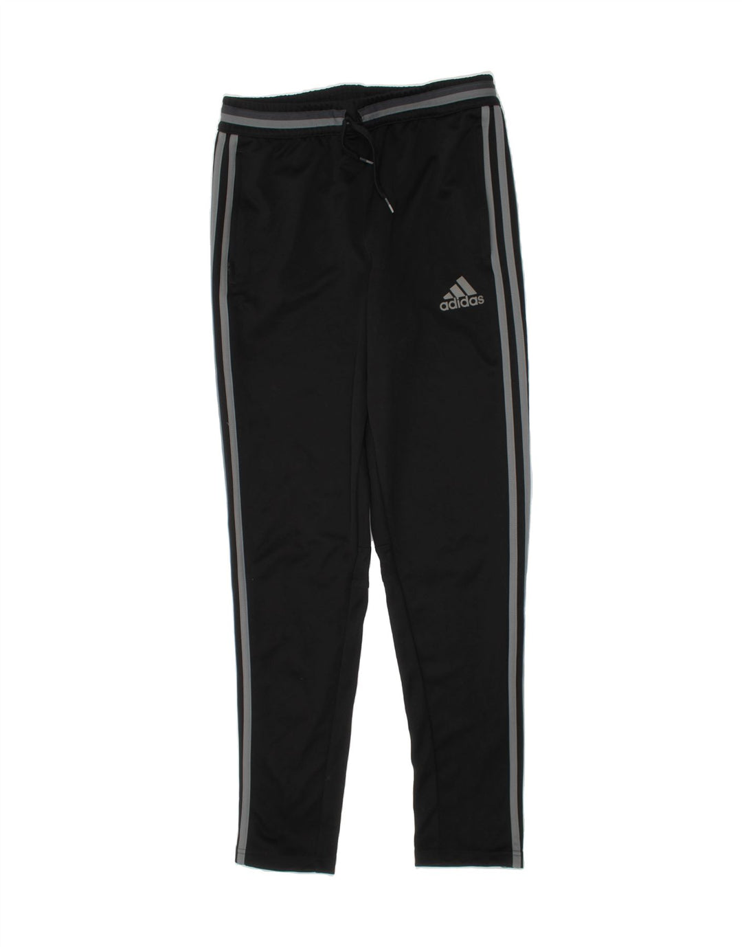 ADIDAS Boys Climacool Tracksuit Trousers 13-14 Years Black Polyester Vintage Adidas and Second-Hand Adidas from Messina Hembry 