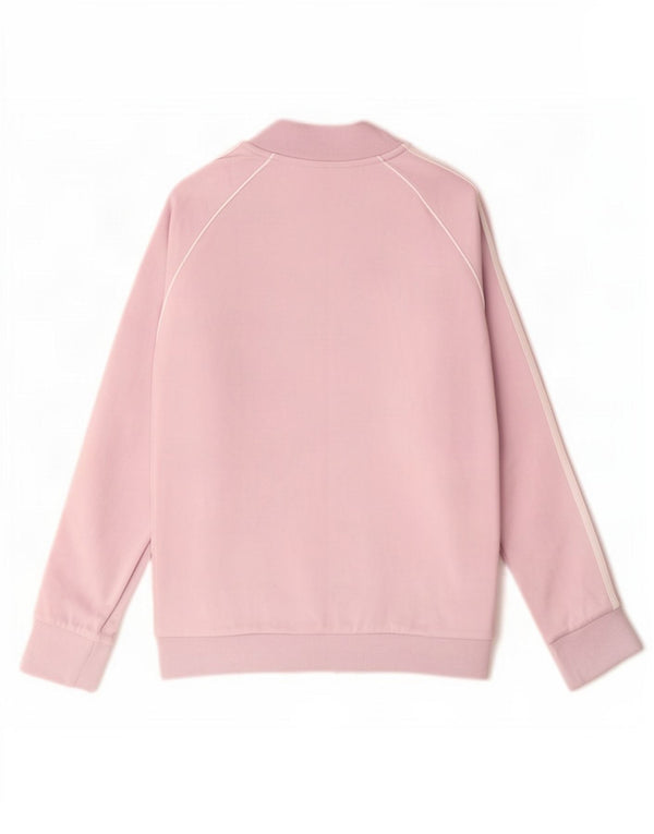 Giacca da tuta da donna Adidas UK 14 grande cotone viola