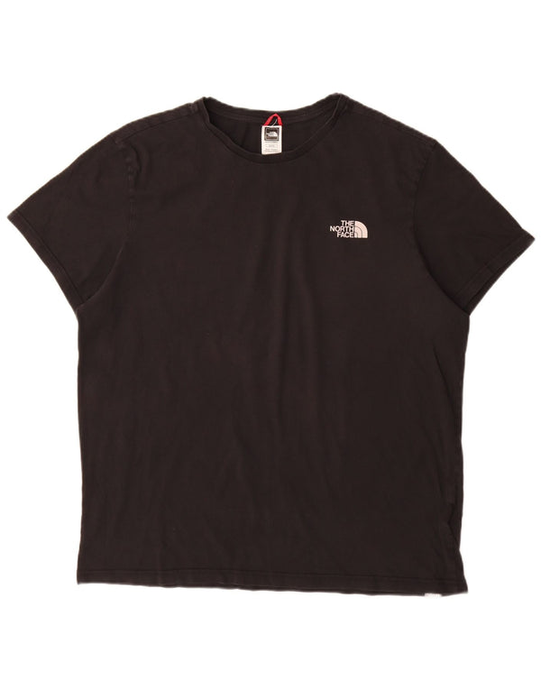 The North Face Herren T-Shirt Top XL Schwarz Baumwolle
