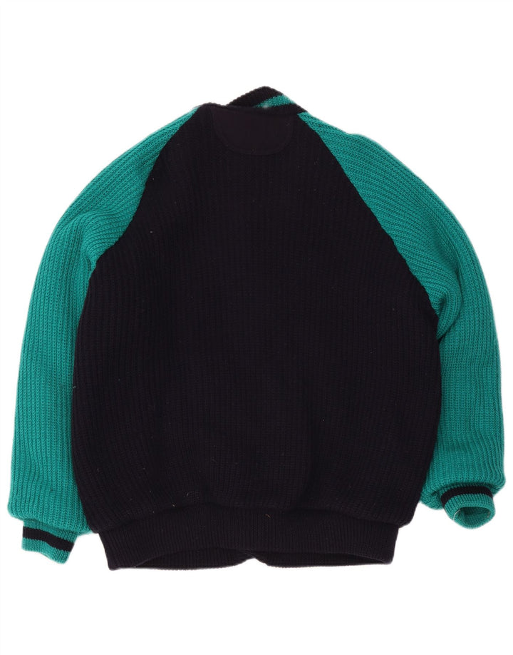 Rodrigo Herre Bomber Jacket IT 48 Medium Sort Colourblock