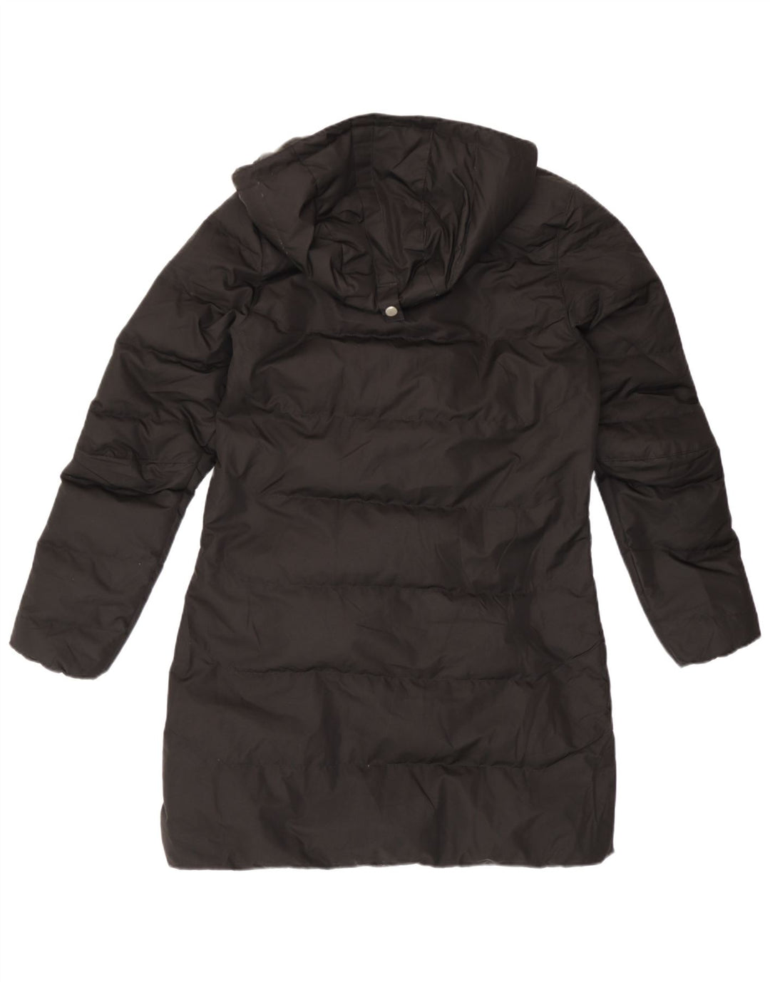 Helly Hansen Womens Hooded Padded Coat UK 10 Small Black Polyester