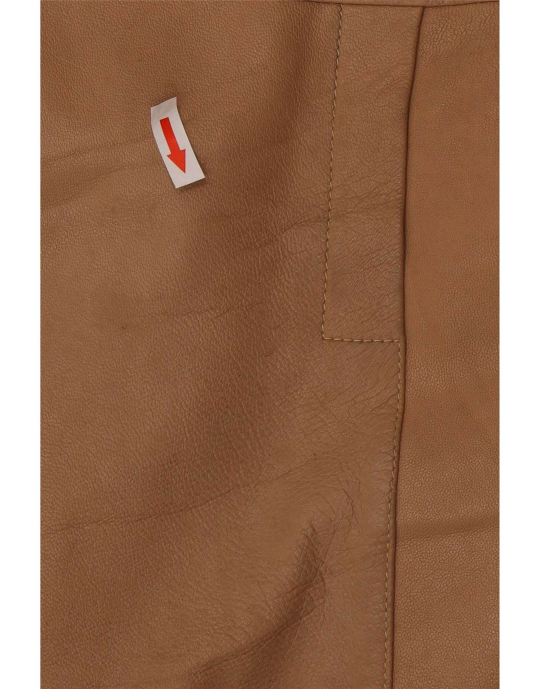 Vintage Mens Leather Jacket Small Brown